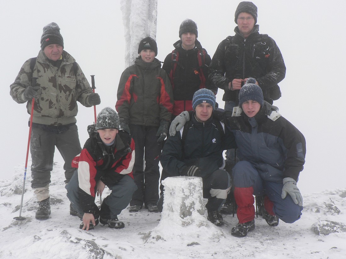 018.Výstup na Kľak 6.1.2010.
